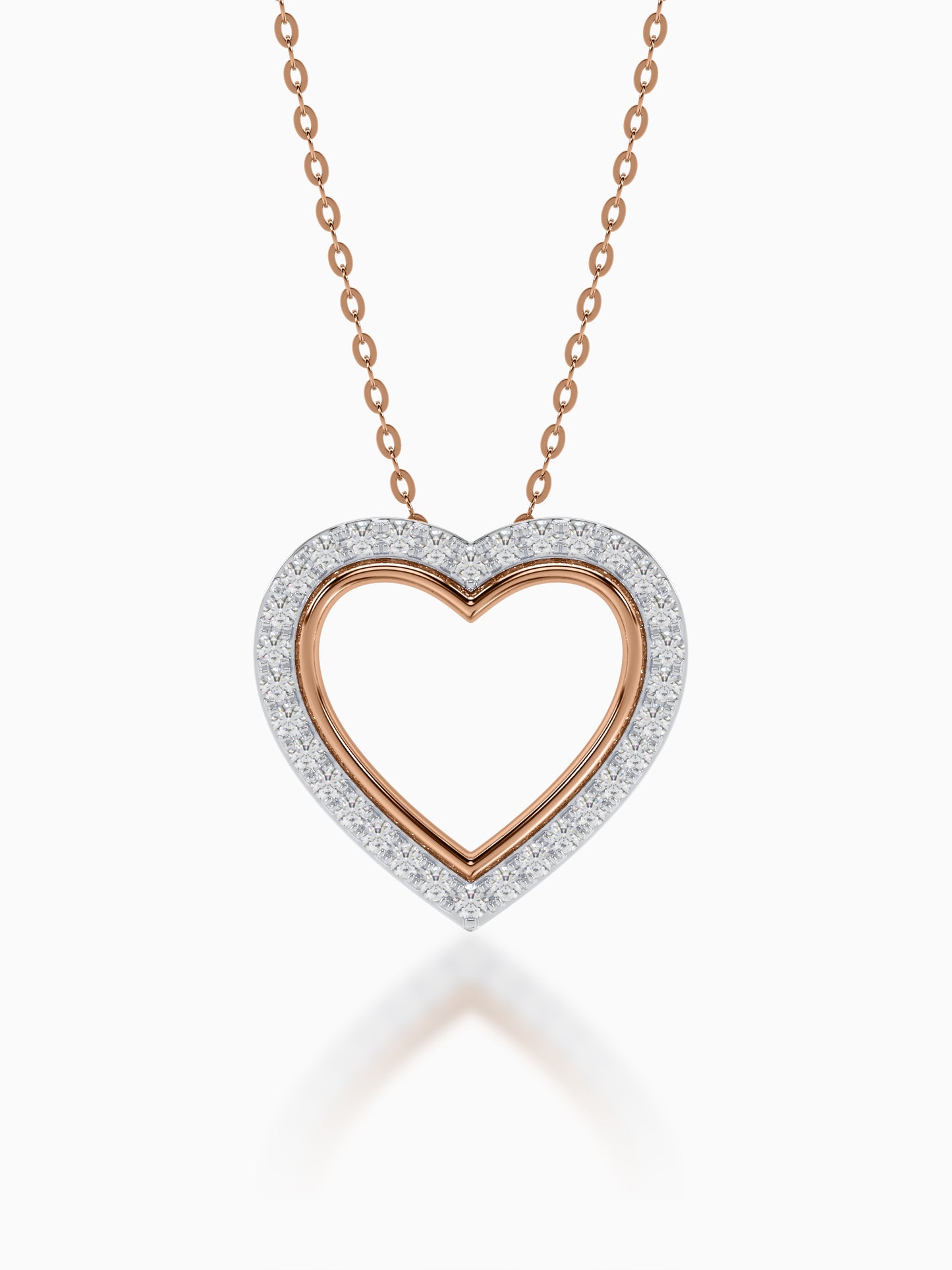 Valentine Diamond Pendant - Evol Jewels