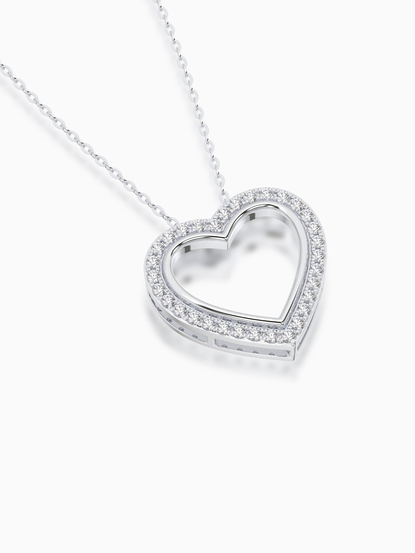 Valentine Diamond Pendant - Evol Jewels