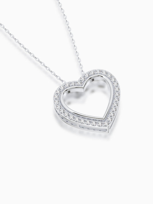 Valentine Diamond Pendant - Evol Jewels