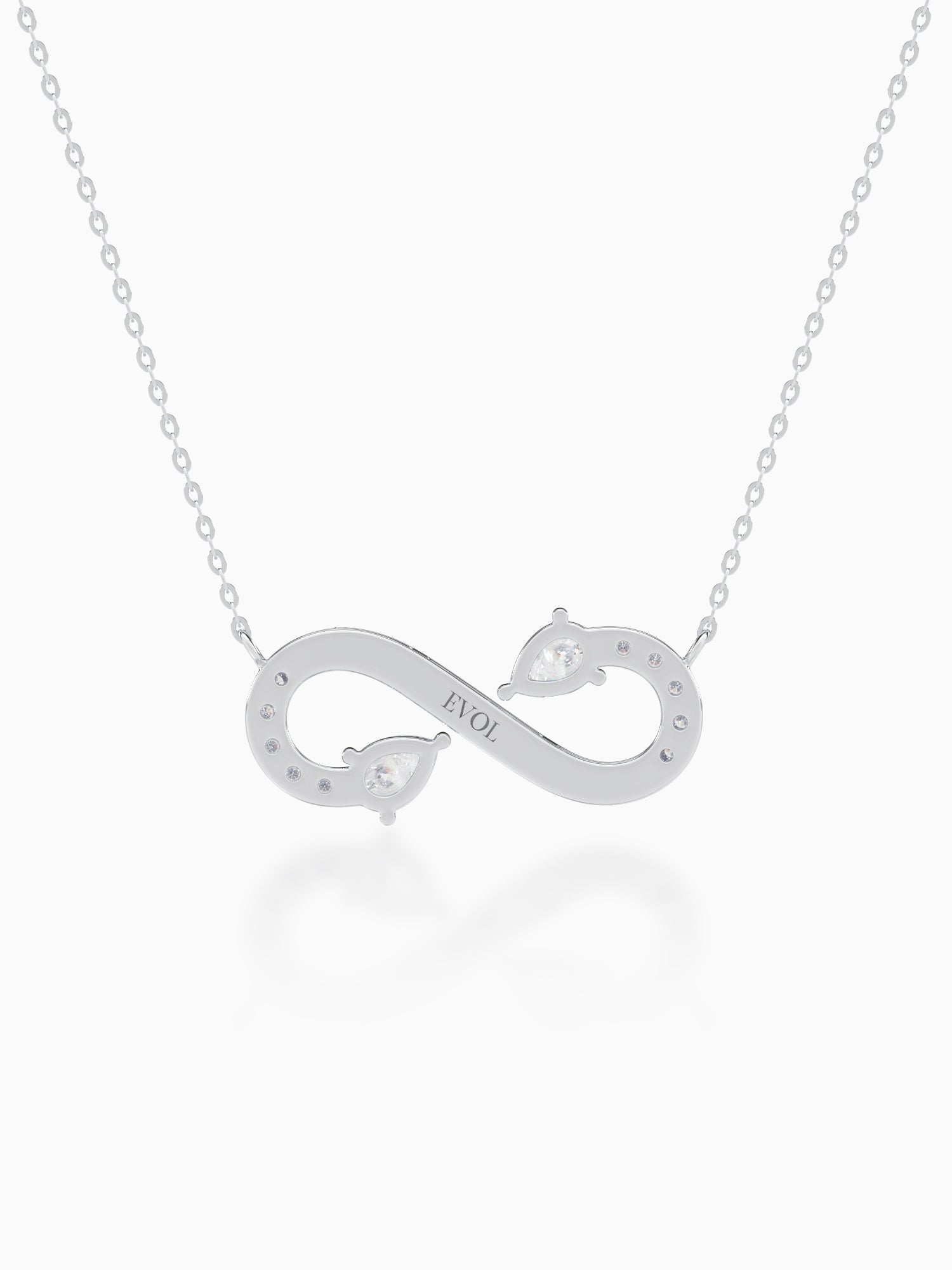 Infina Diamond Necklace - Evol Jewels