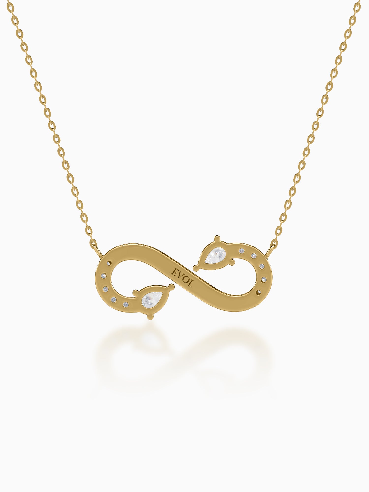 Infina Diamond Necklace - Evol Jewels