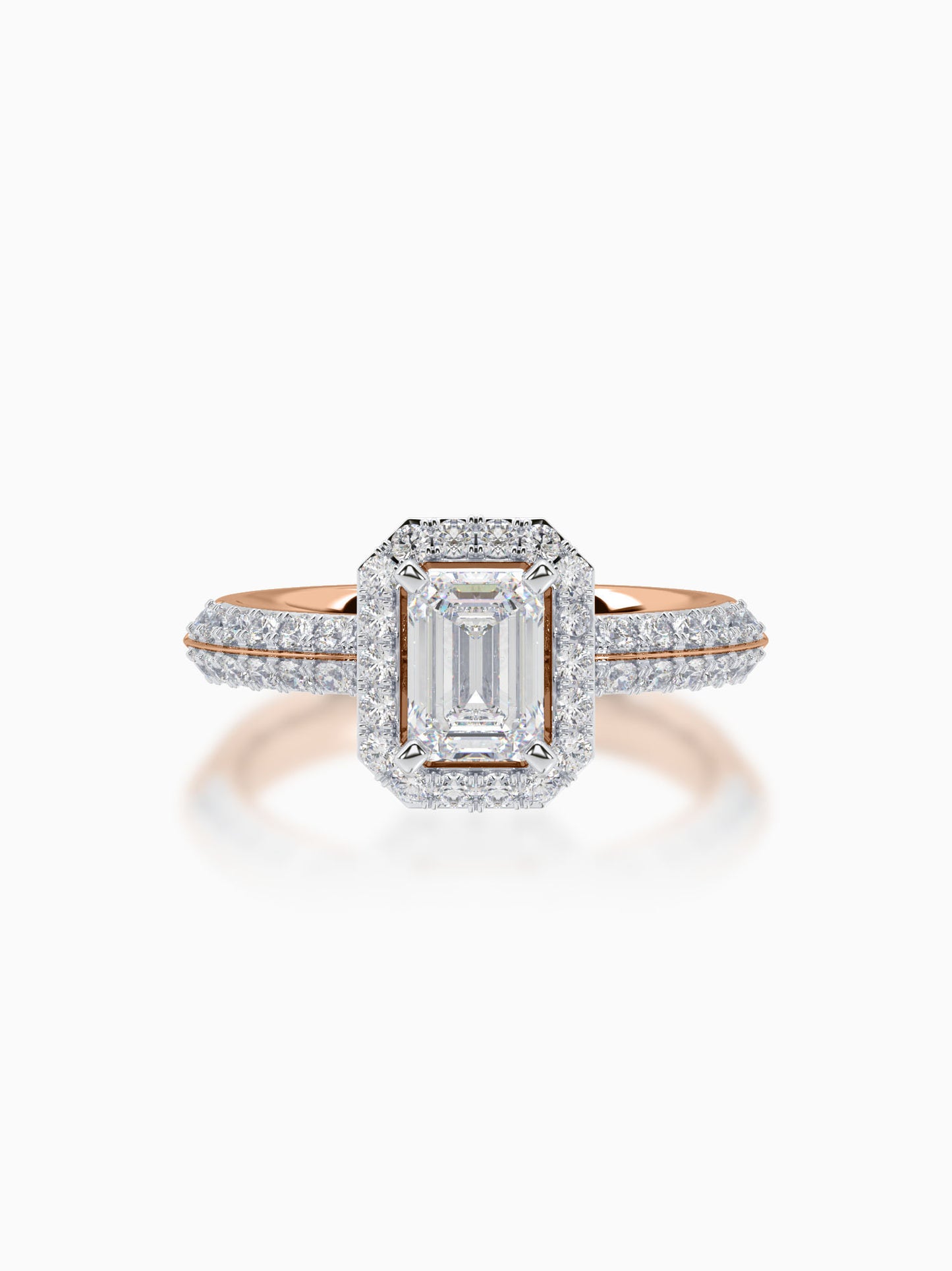 Enora Diamond Halo Ring