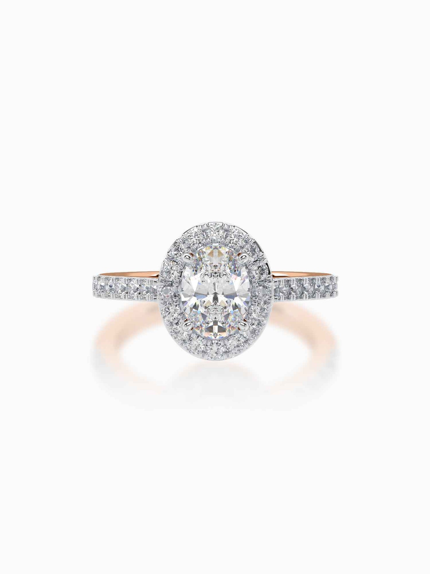 Orion Oval Diamond Ring