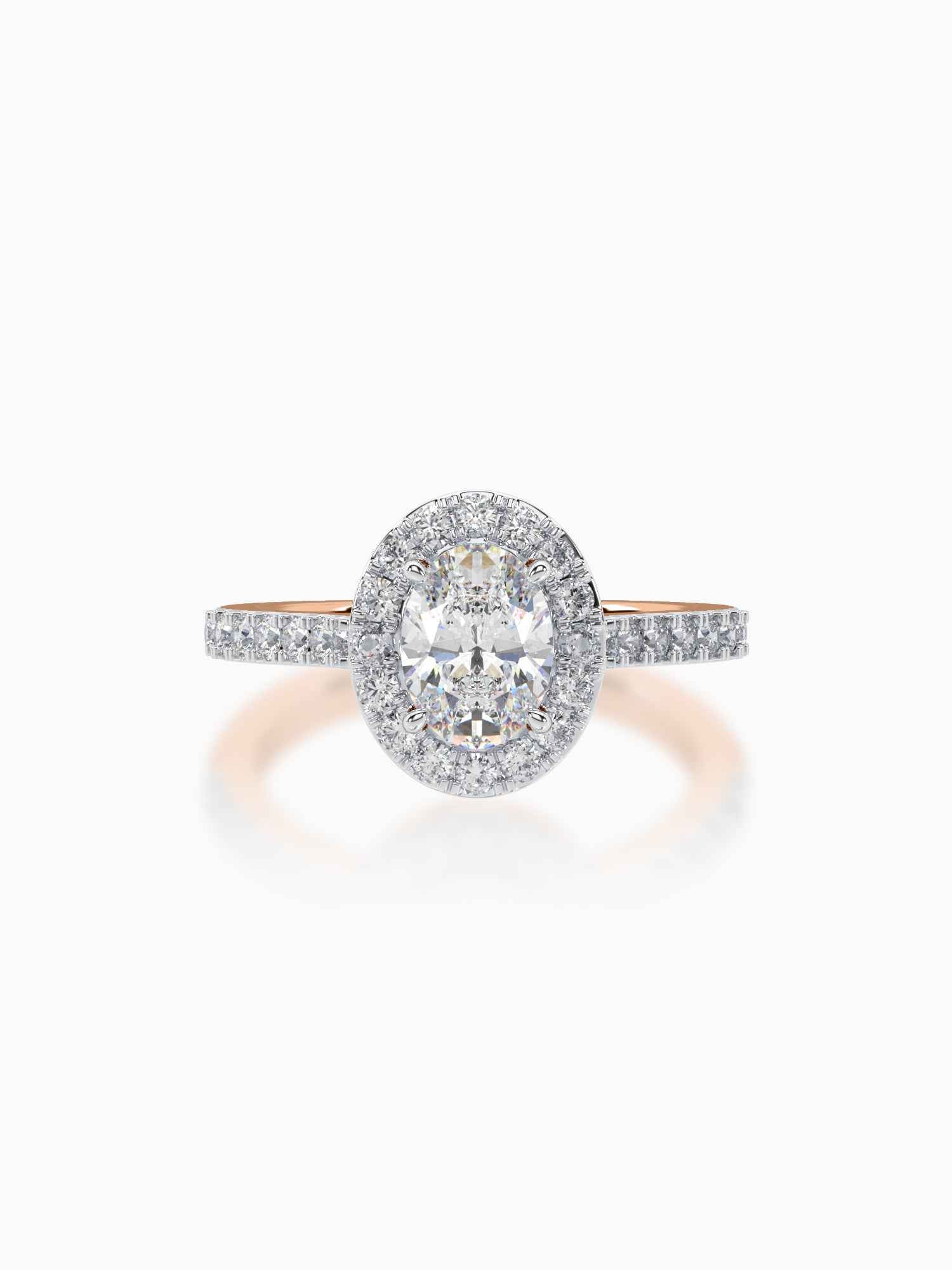 Orion Oval Diamond Ring