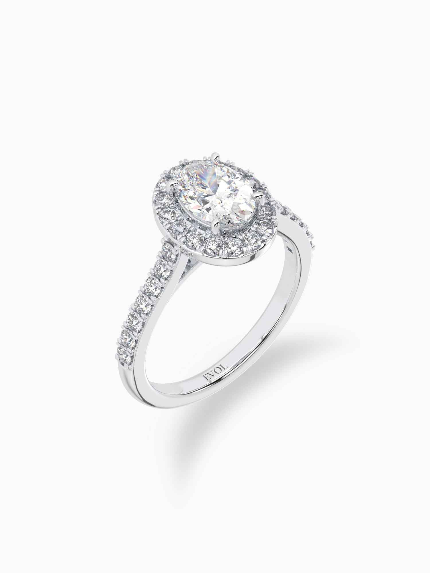 Orion Oval Diamond Ring