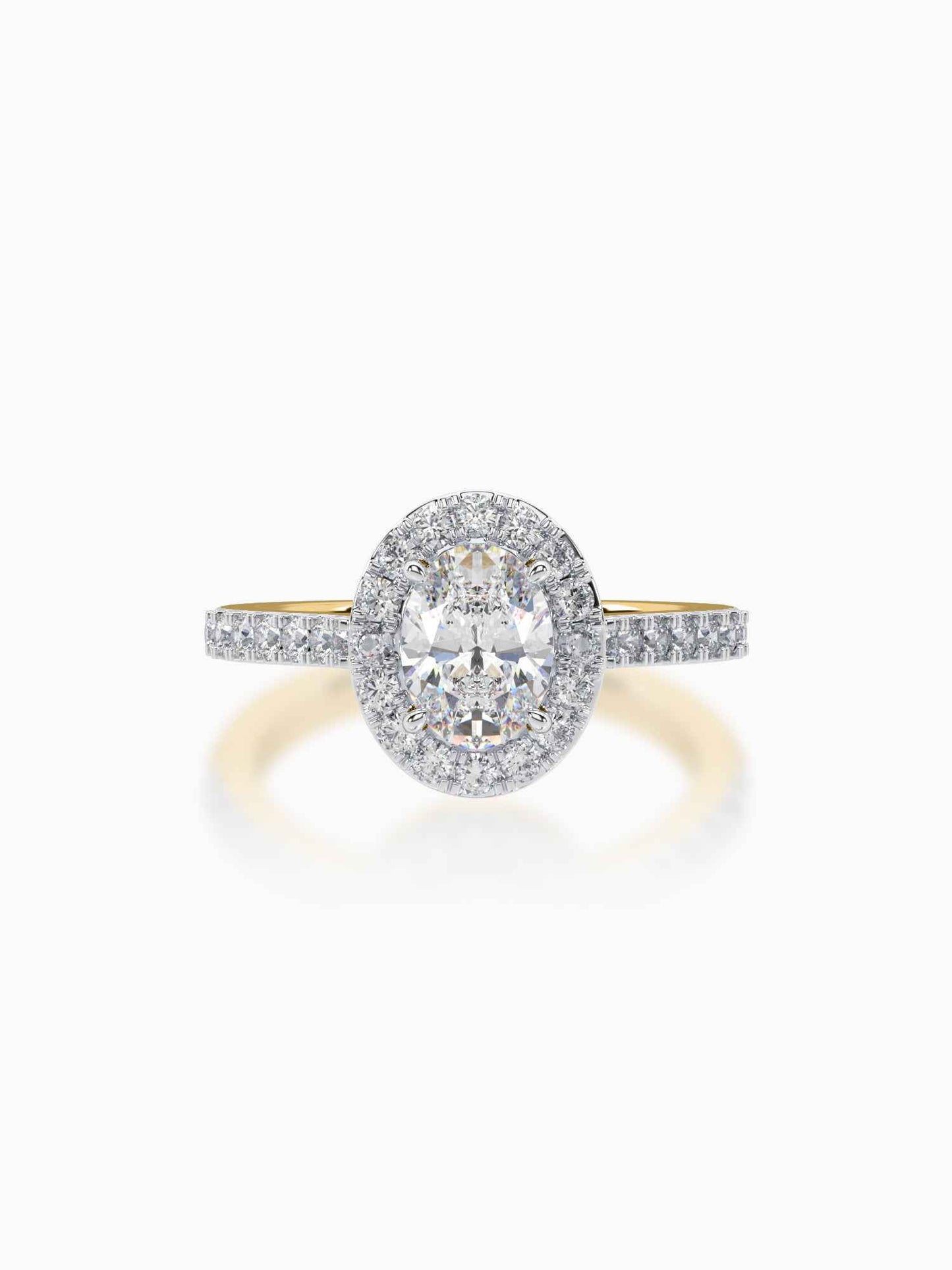 Orion Oval Diamond Ring