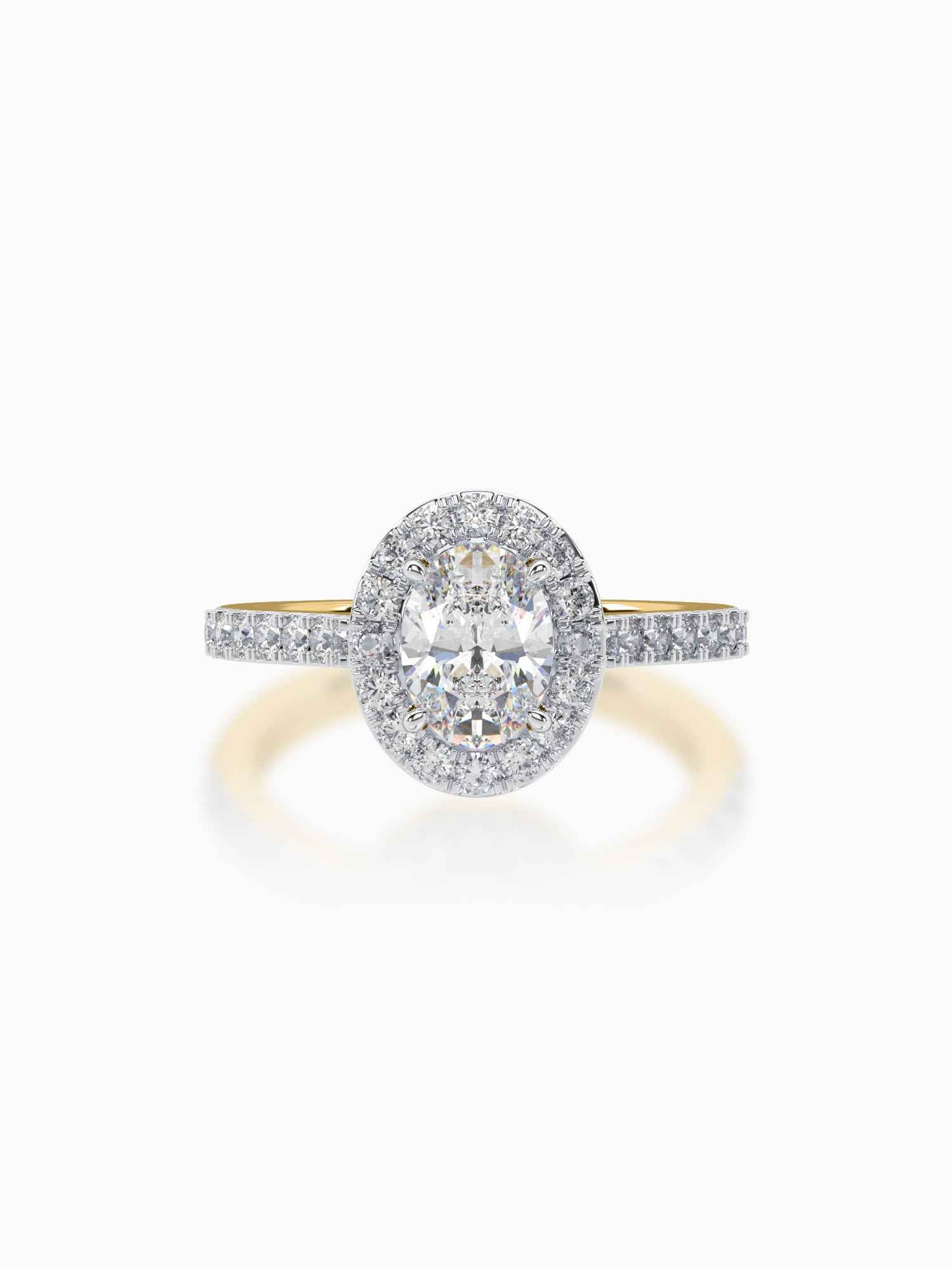 Orion Oval Diamond Ring