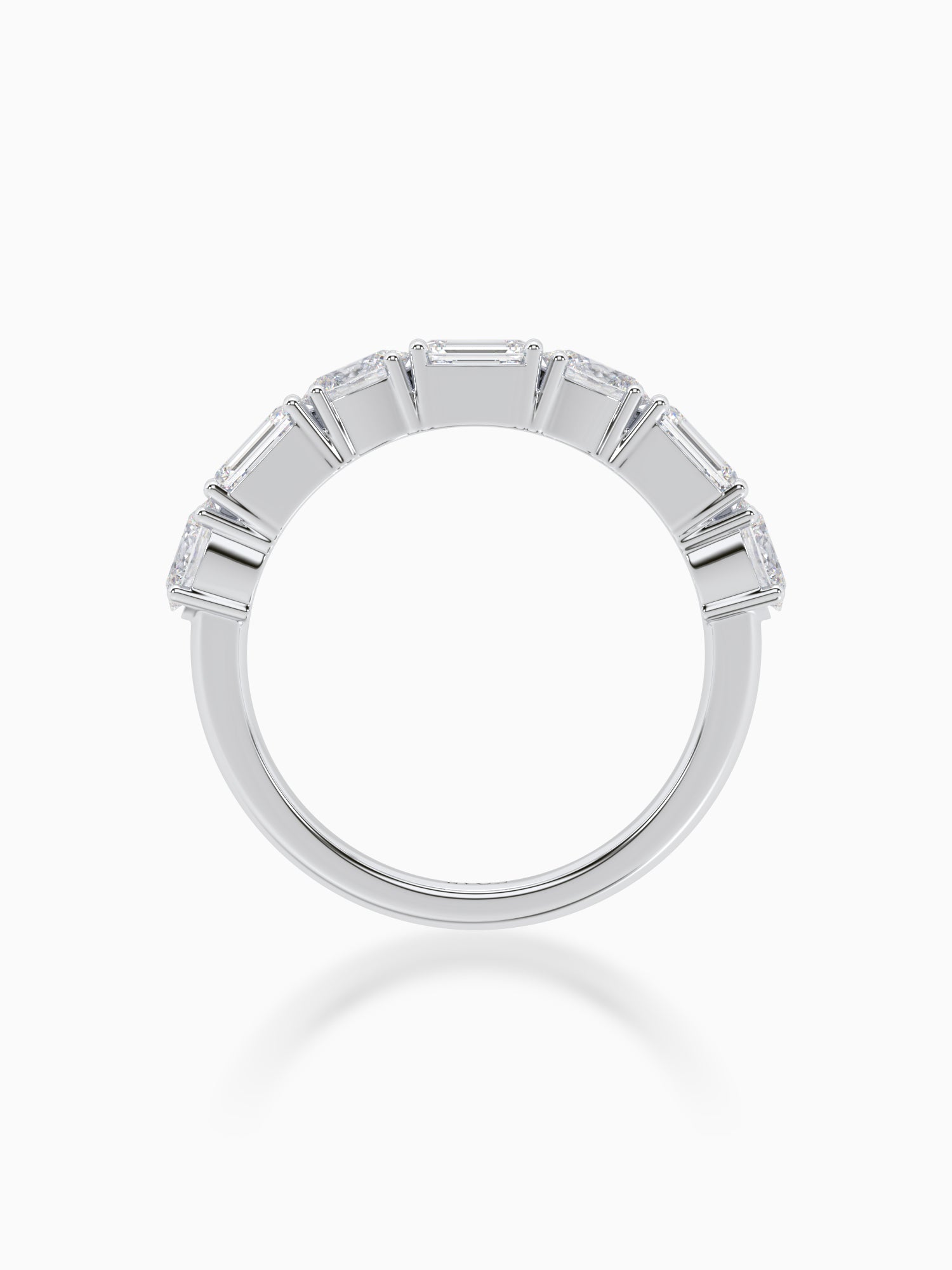 Demi Diamond Half Eternity Ring - Evol Jewels