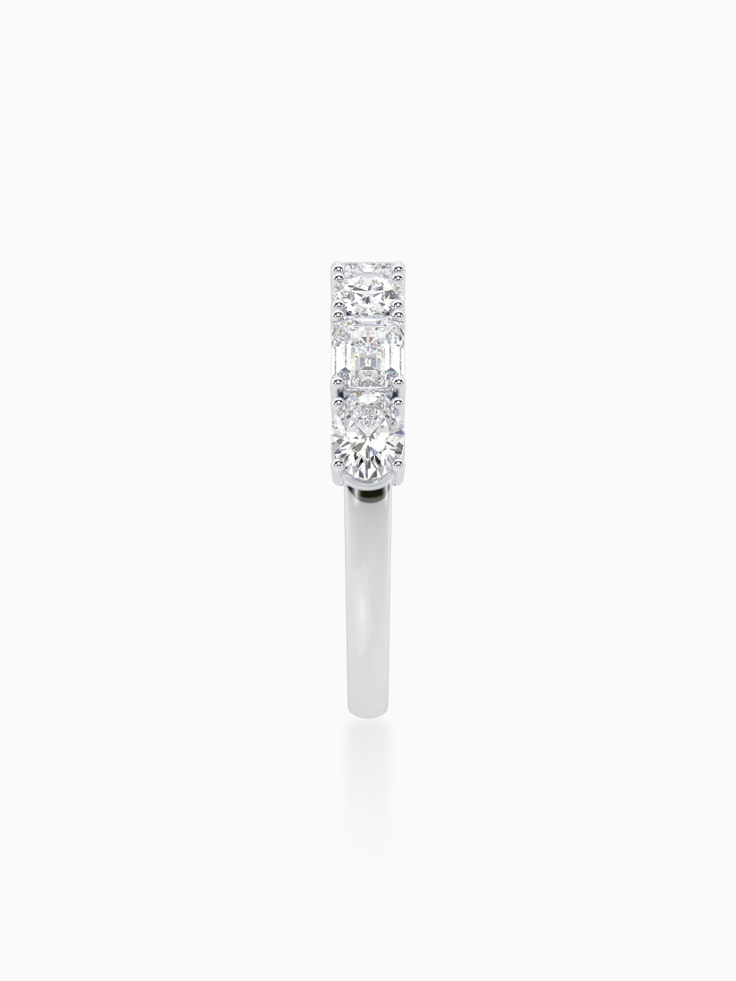 Demi Diamond Half Eternity Ring - Evol Jewels