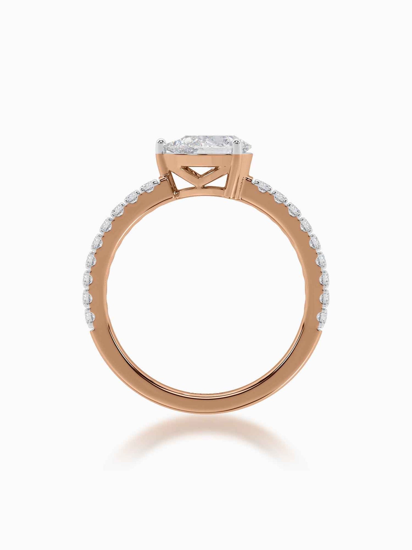 Dew Drop Diamond Ring