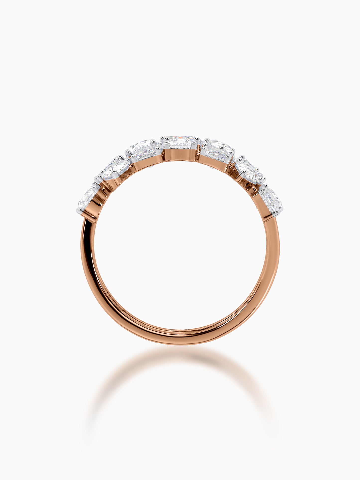 Twisted Twinkles Diamond Ring - Evol Jewels