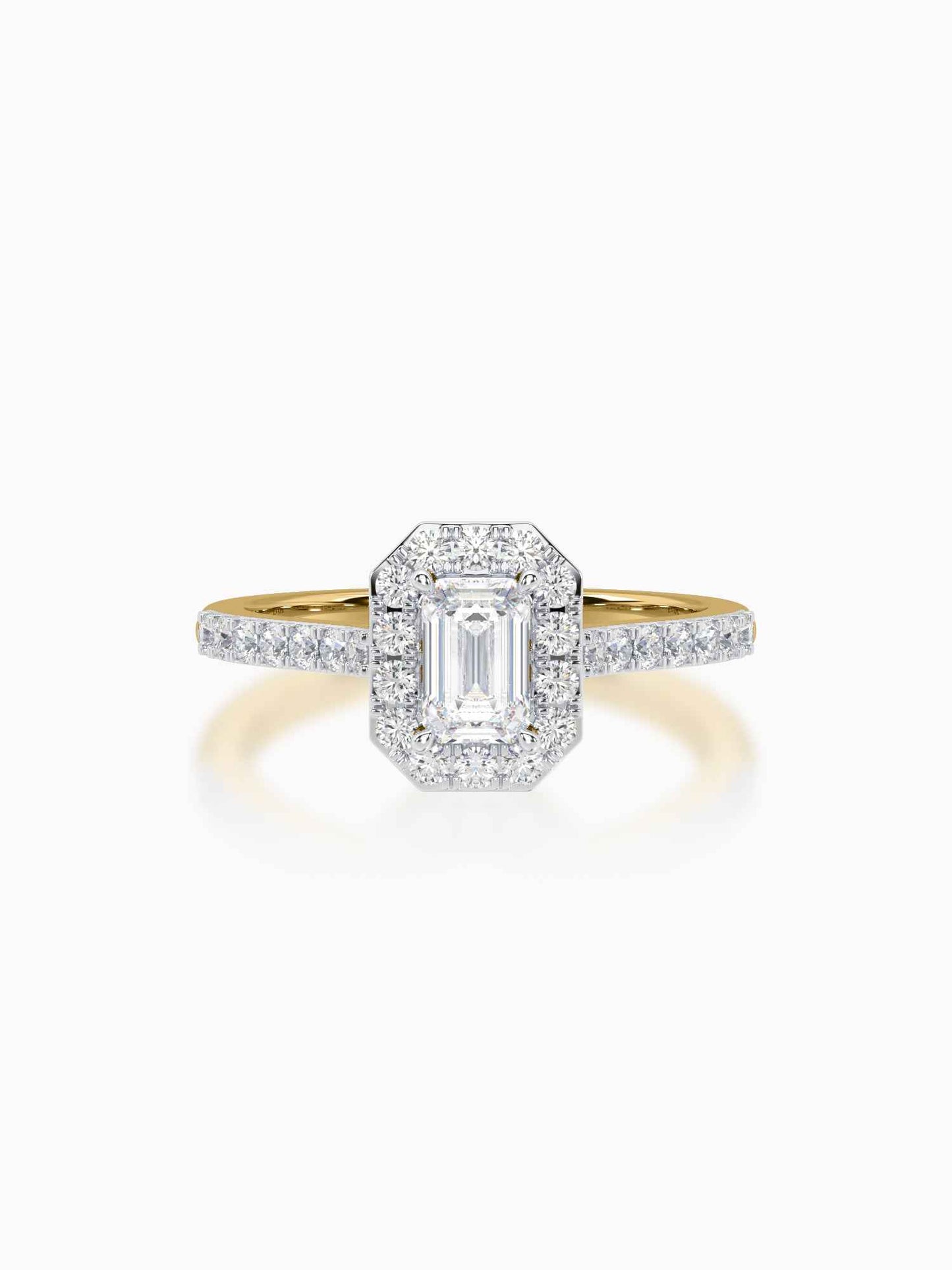 Eros Diamond Halo Ring