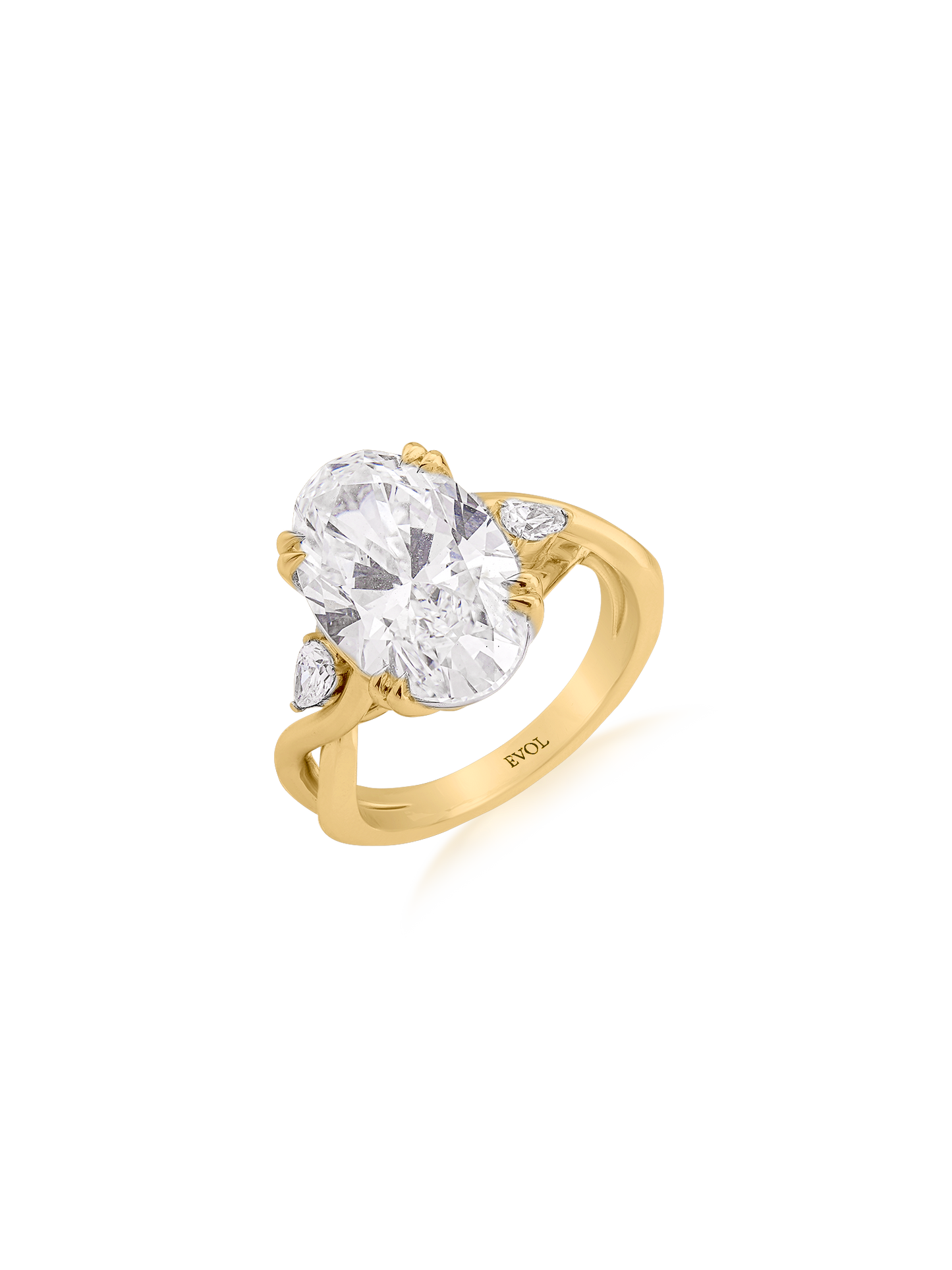 Eterna Oval Diamond Ring