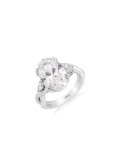 Eterna Oval Diamond Ring