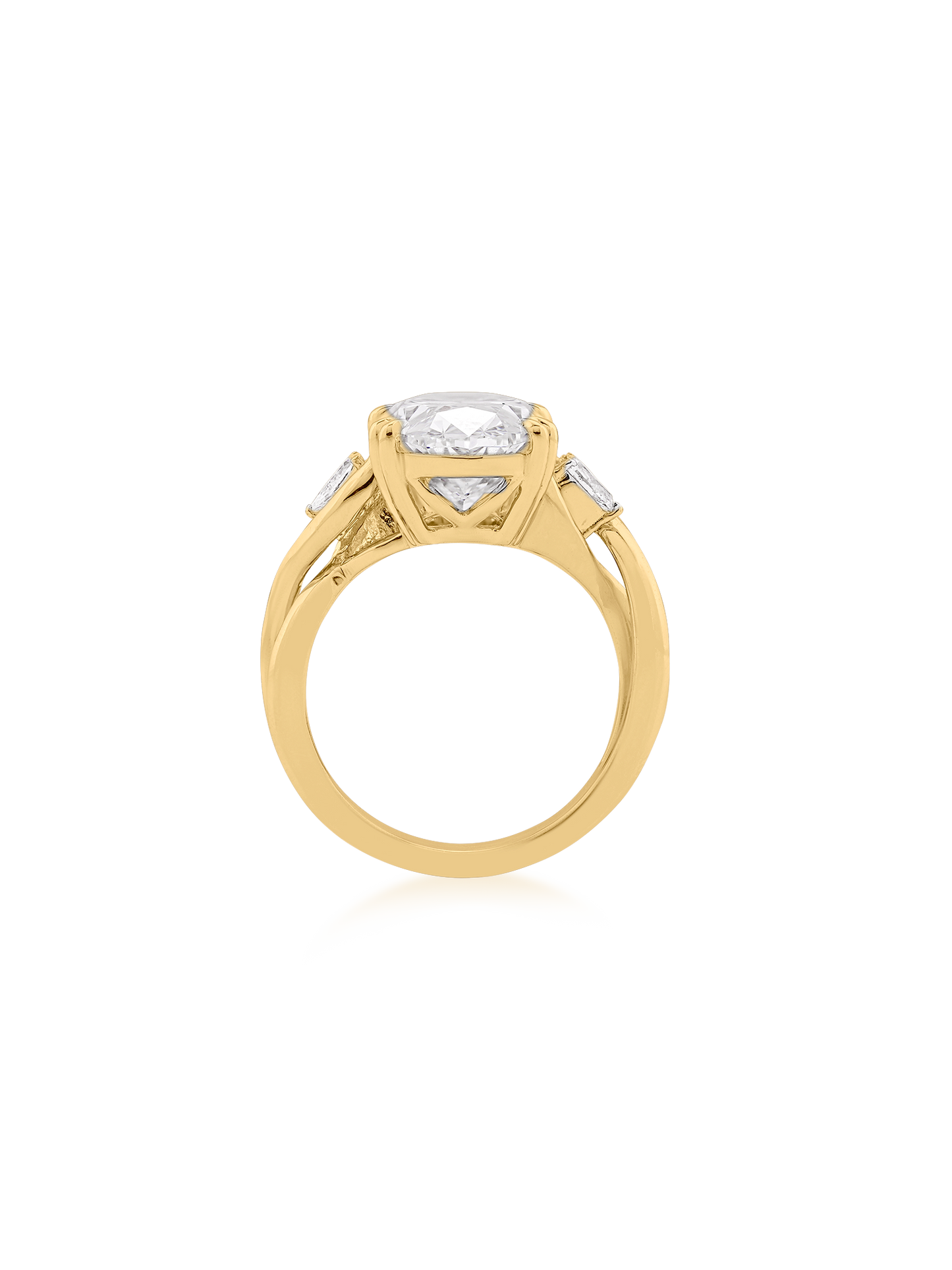 Eterna Oval Diamond Ring