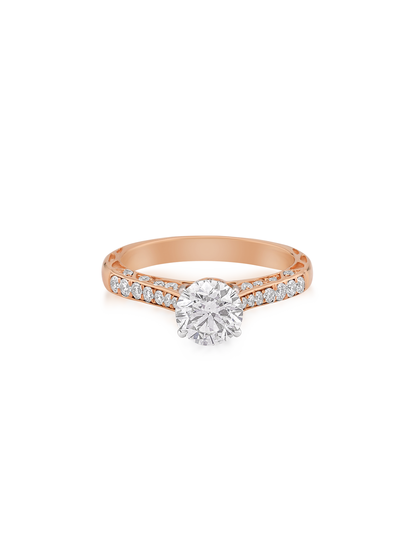 Elyse Round Diamond Solitaire