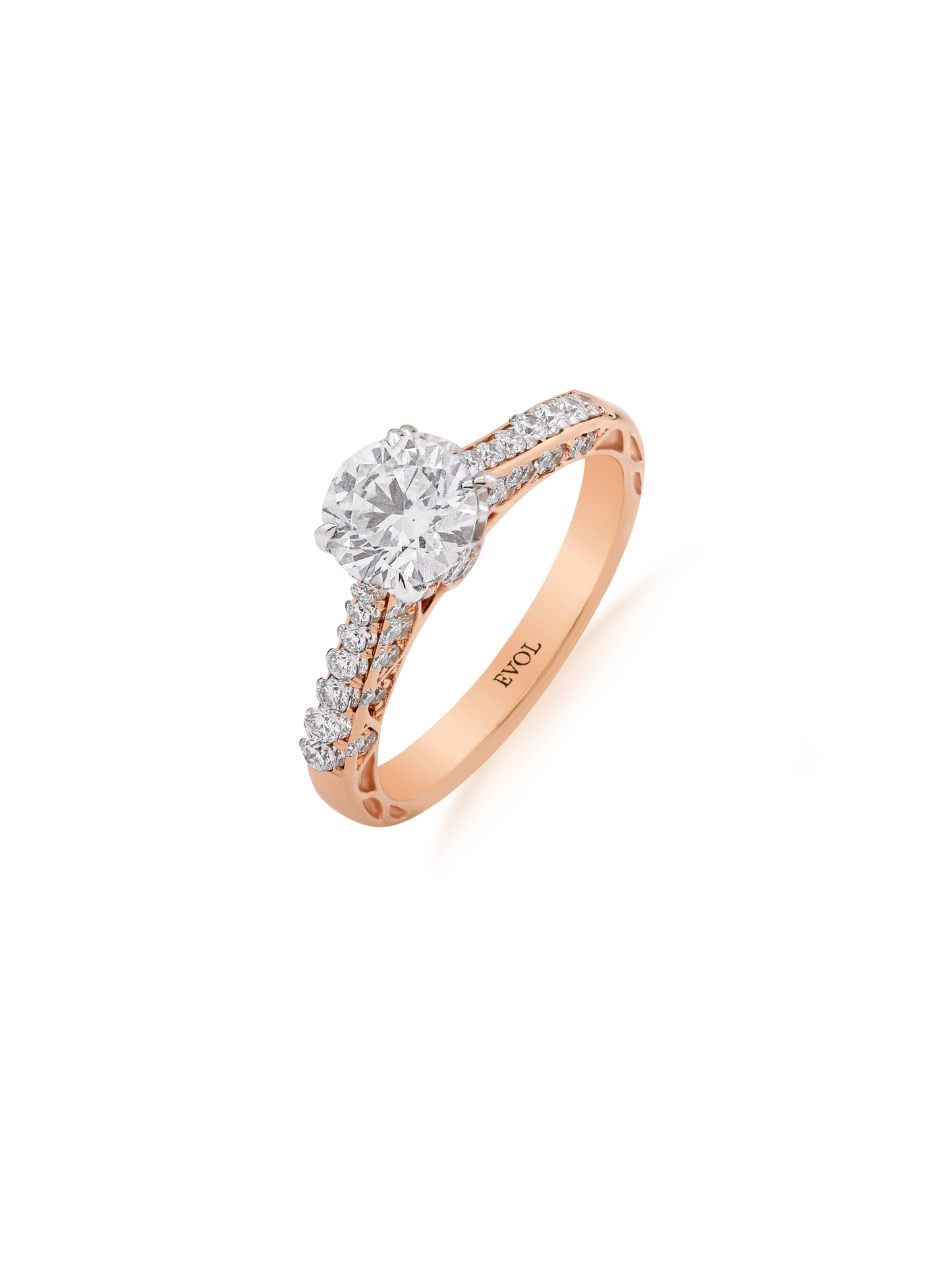 Elyse Round Diamond Solitaire