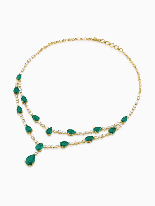 Emerald Elan Necklace