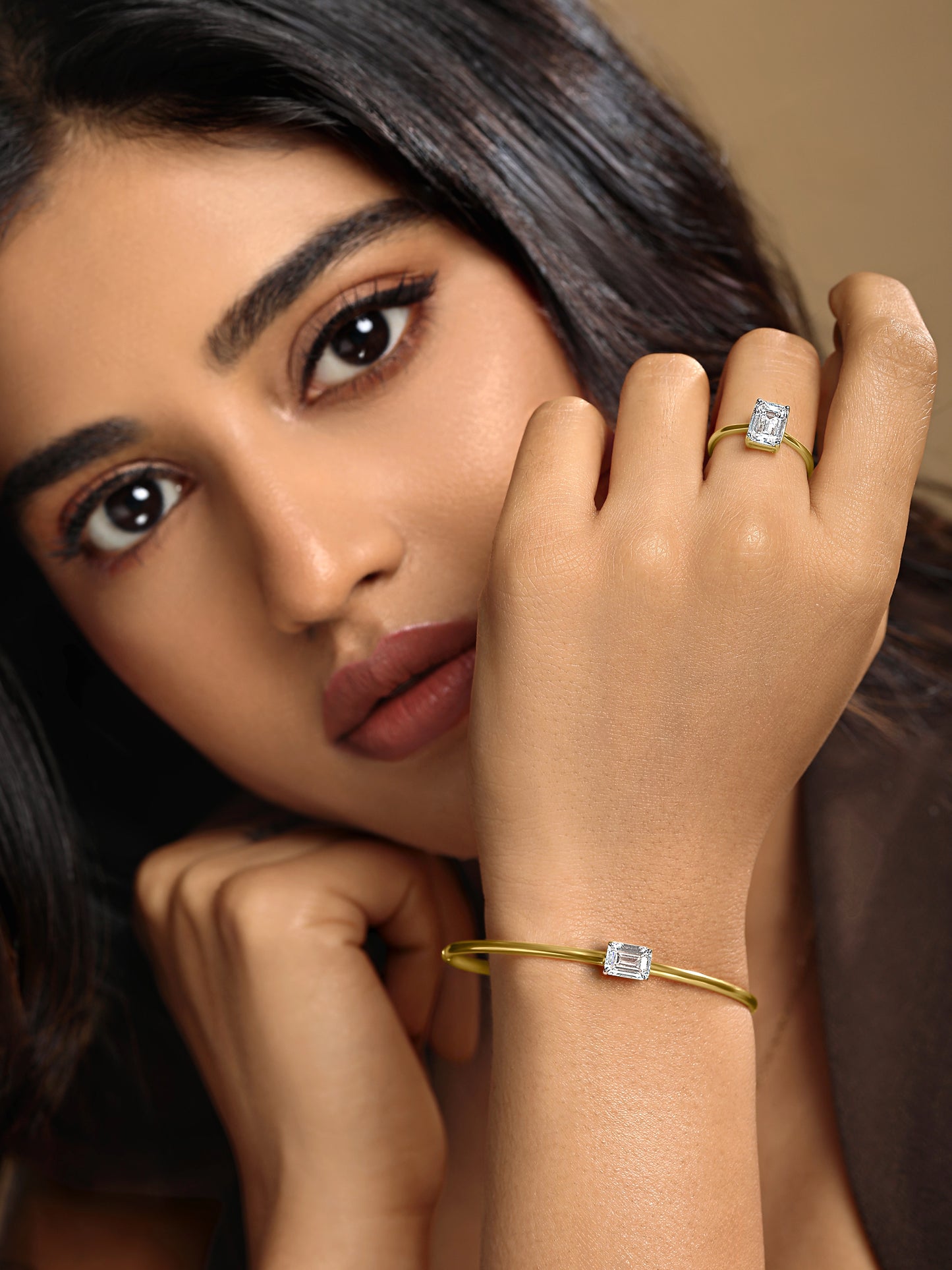 Lenore Diamond Bangle Bracelet