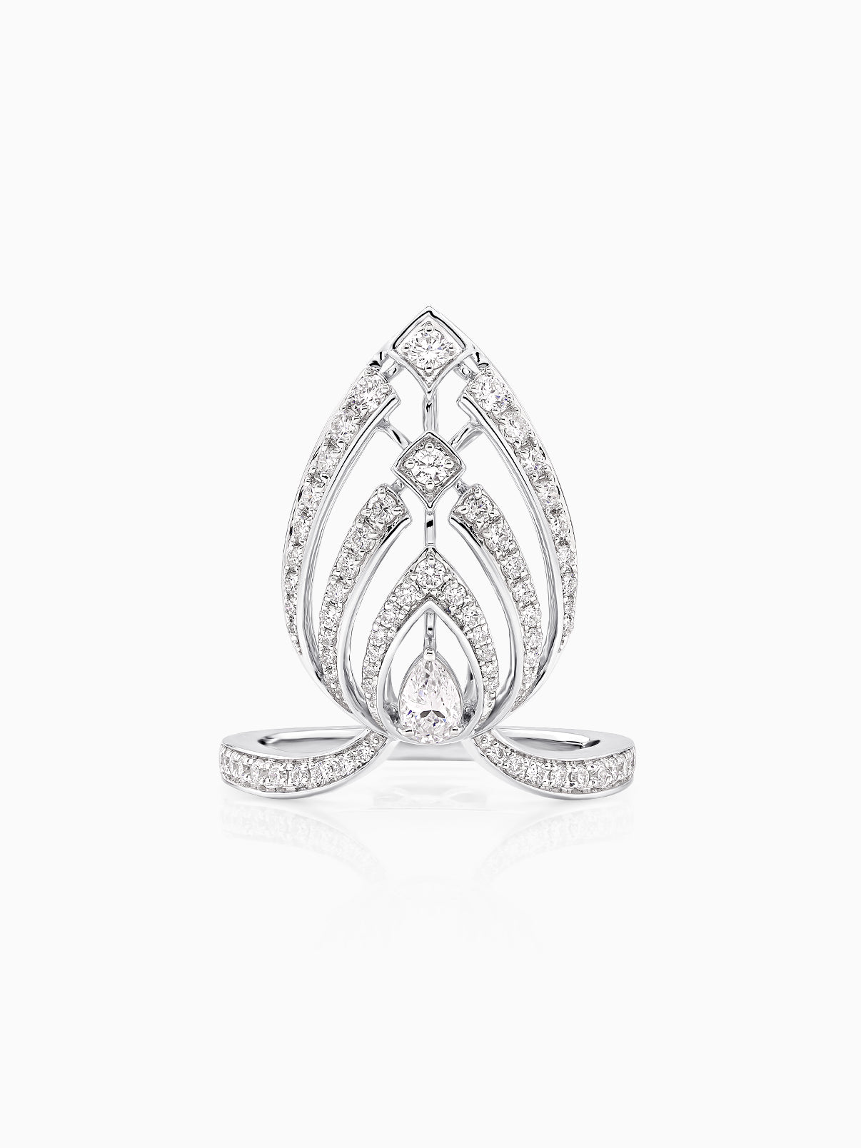 White Ember Ring