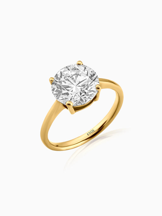 Signature Round Diamond Ring