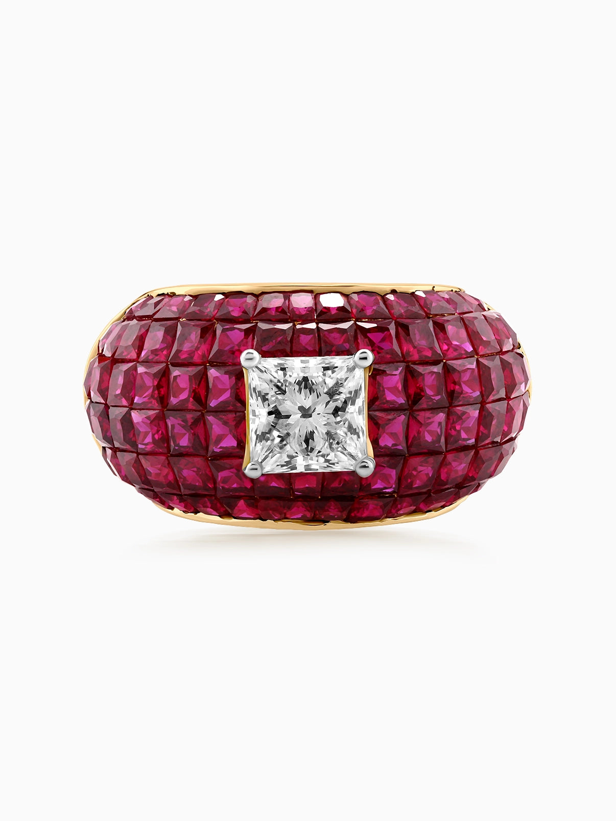 Princess Diamond Cocktail Ring