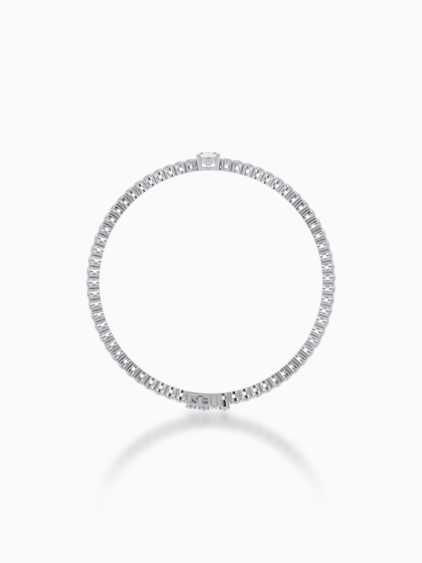 Moonlit Diamond Tennis Bracelet