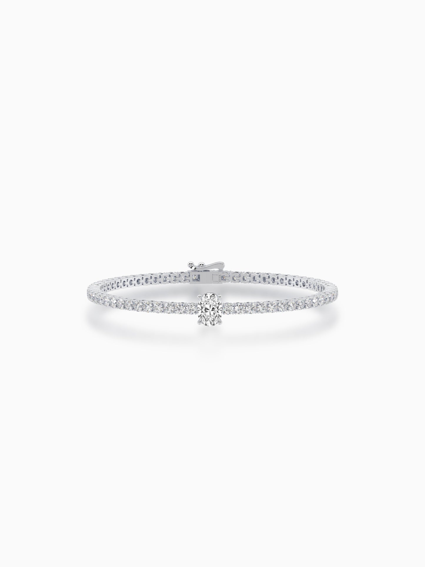 Moonlit Diamond Tennis Bracelet