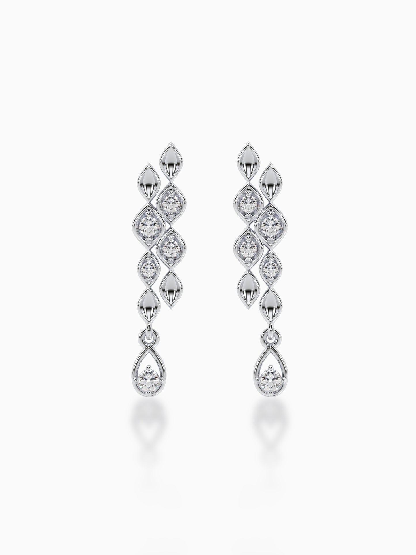 Grapevine Diamond Earrings