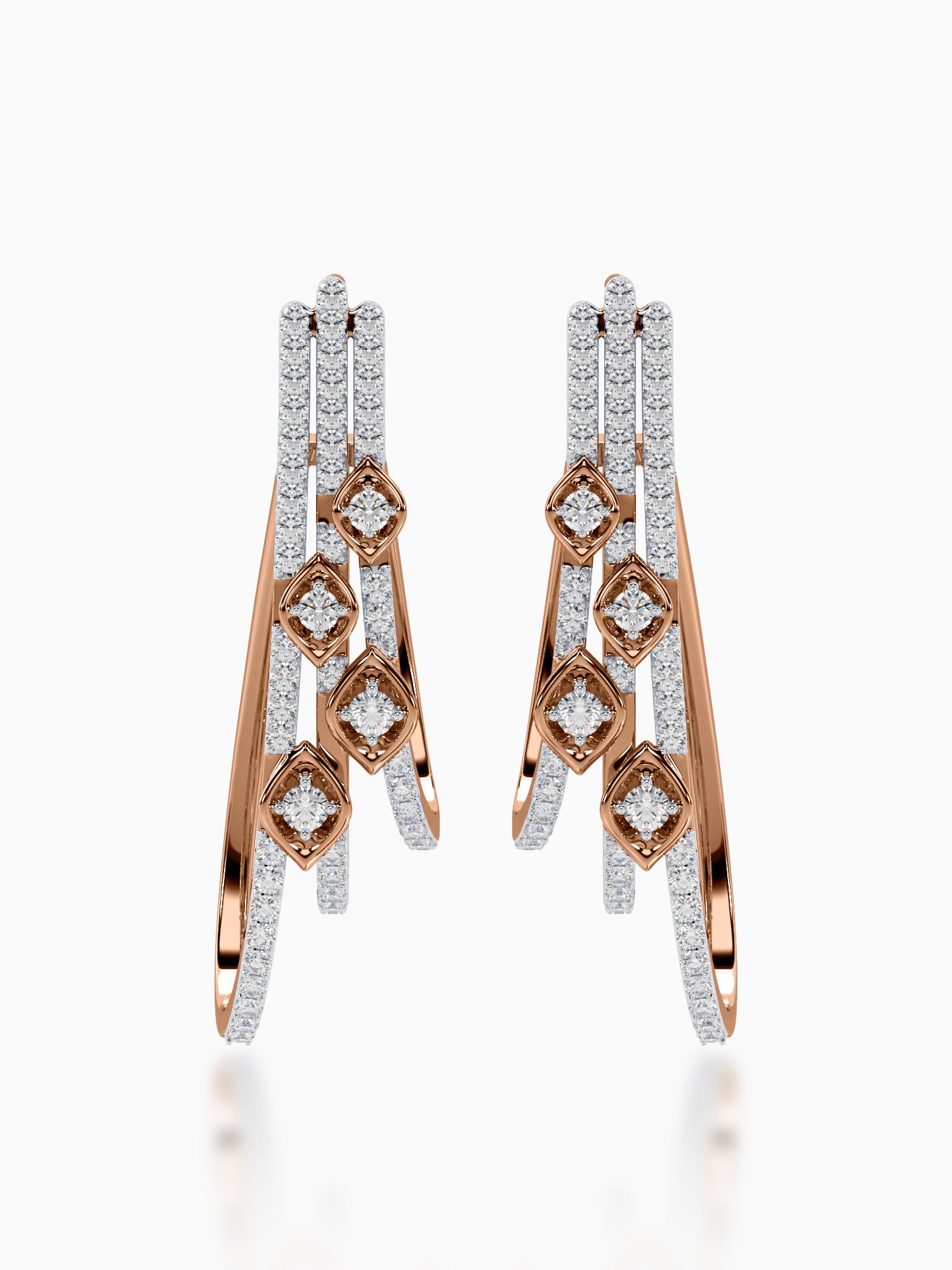 Rococo Diamond Earrings