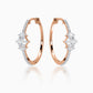 Nysa diamond earrings