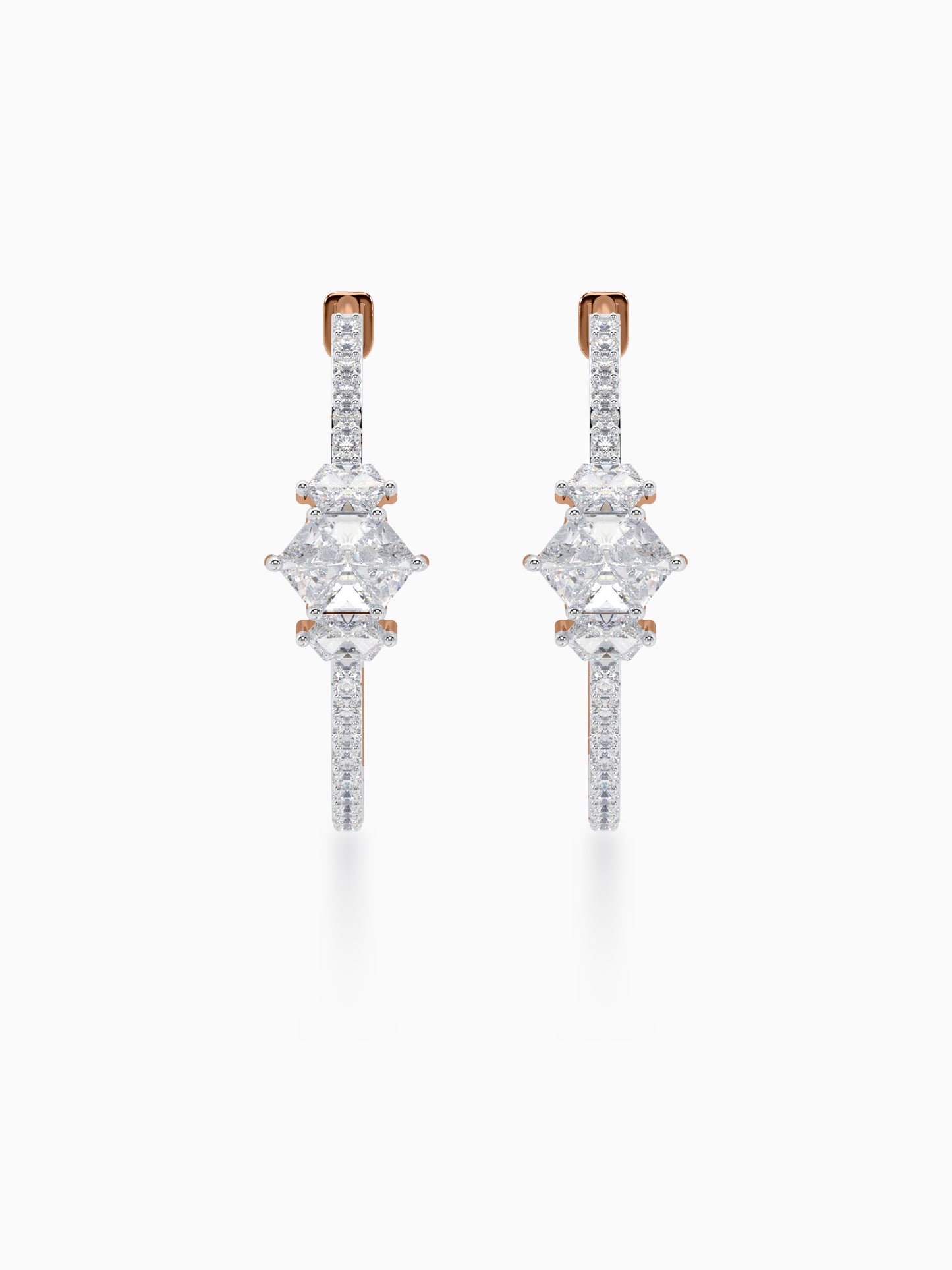 Nysa diamond earrings