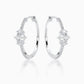 Nysa diamond earrings