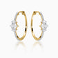 Nysa diamond earrings