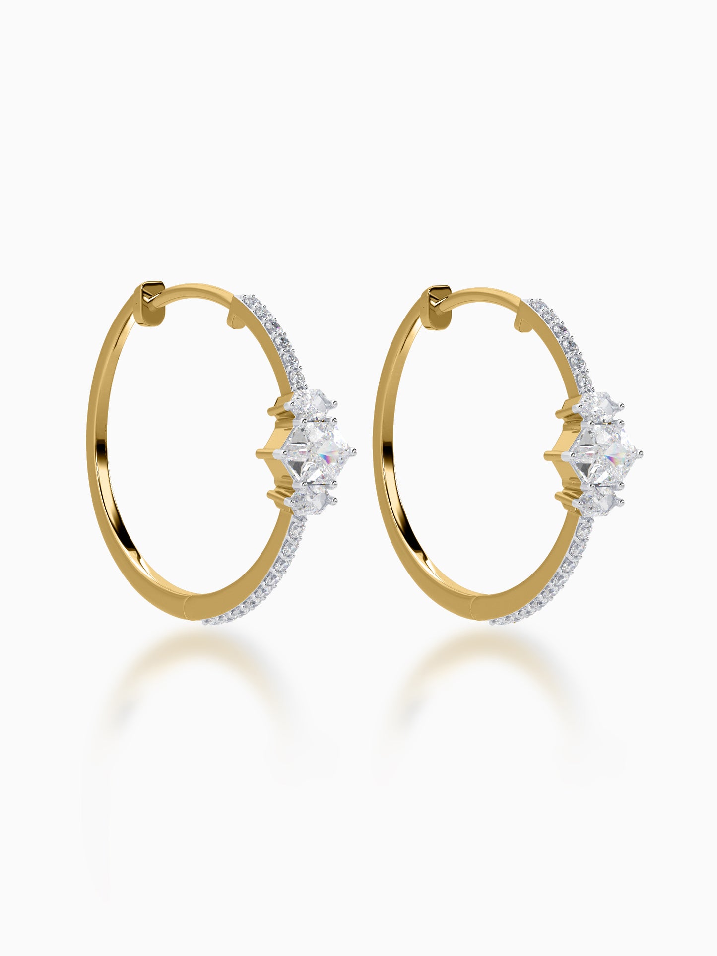 Nysa diamond earrings