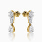 Polygon Passion Diamond Earrings