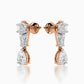 Polygon Passion Diamond Earrings