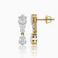 Polygon Passion Diamond Earrings