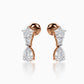 Elara diamond earrings