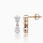 Elara diamond earrings