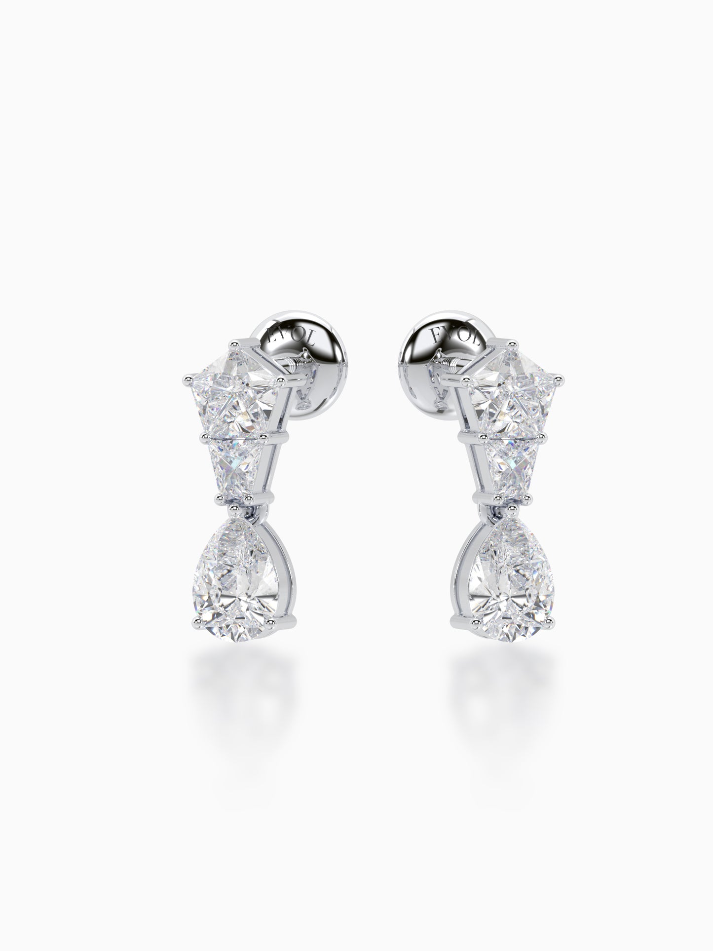 Elara diamond earrings