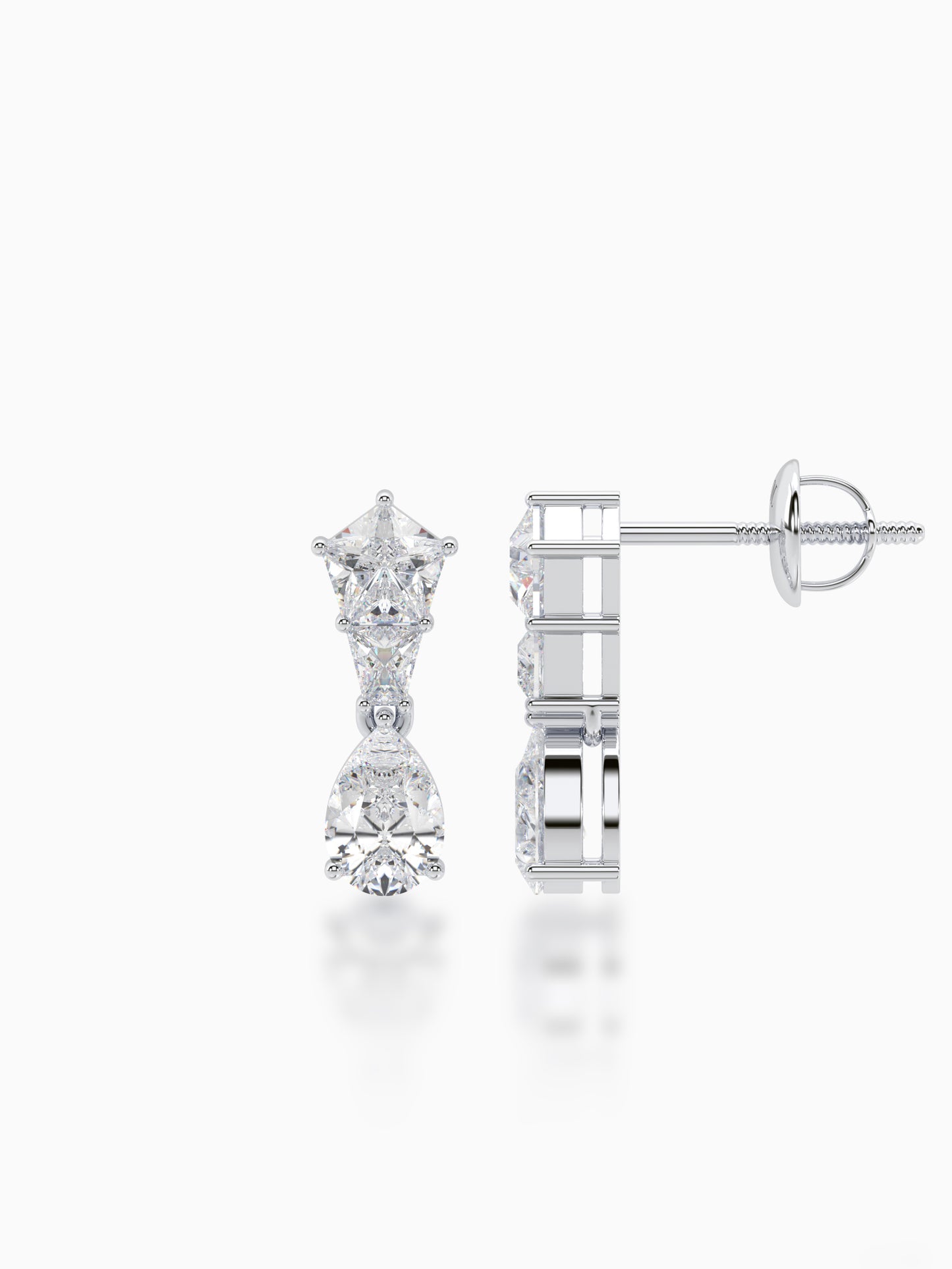 Elara diamond earrings