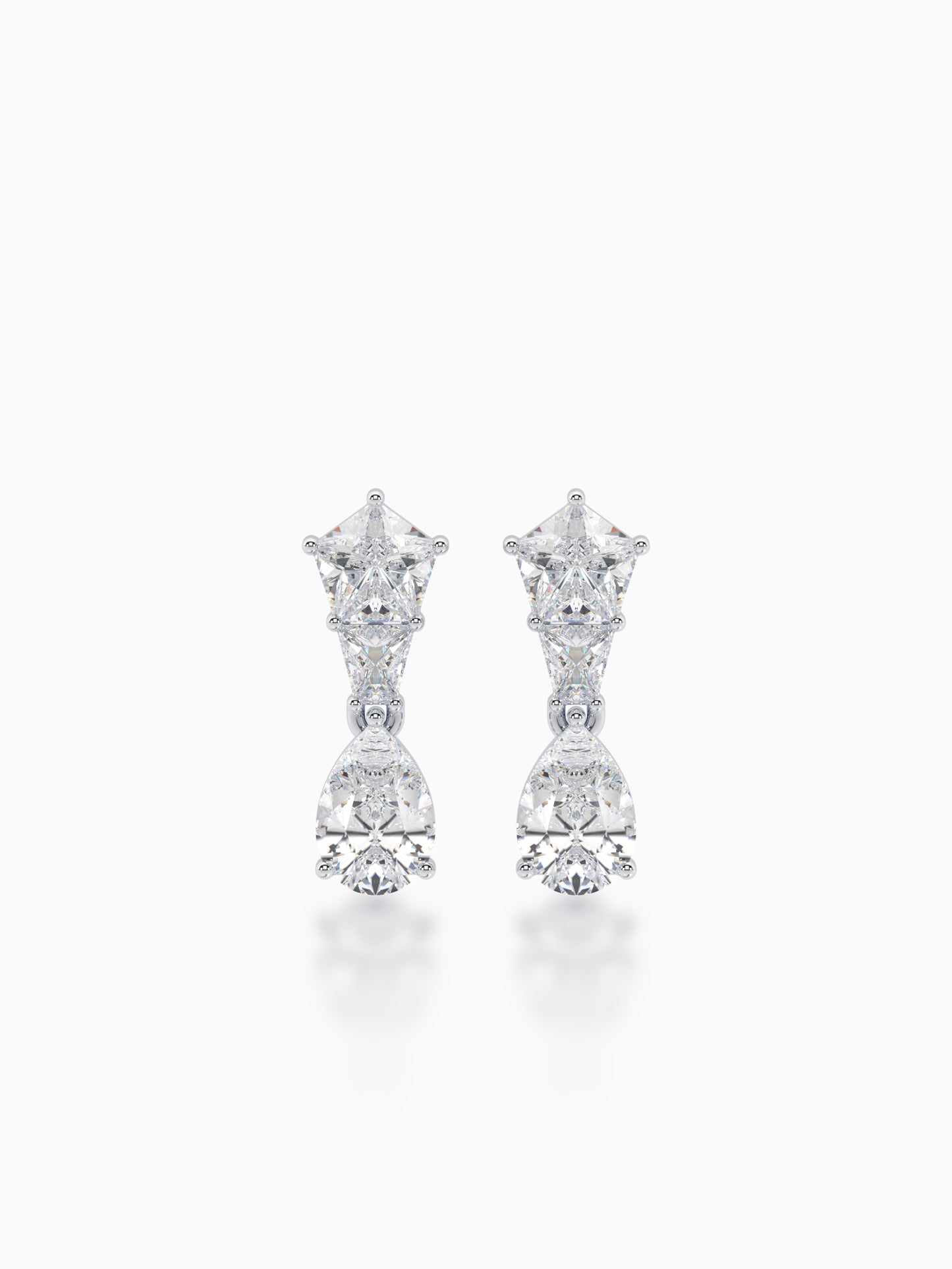 Elara diamond earrings