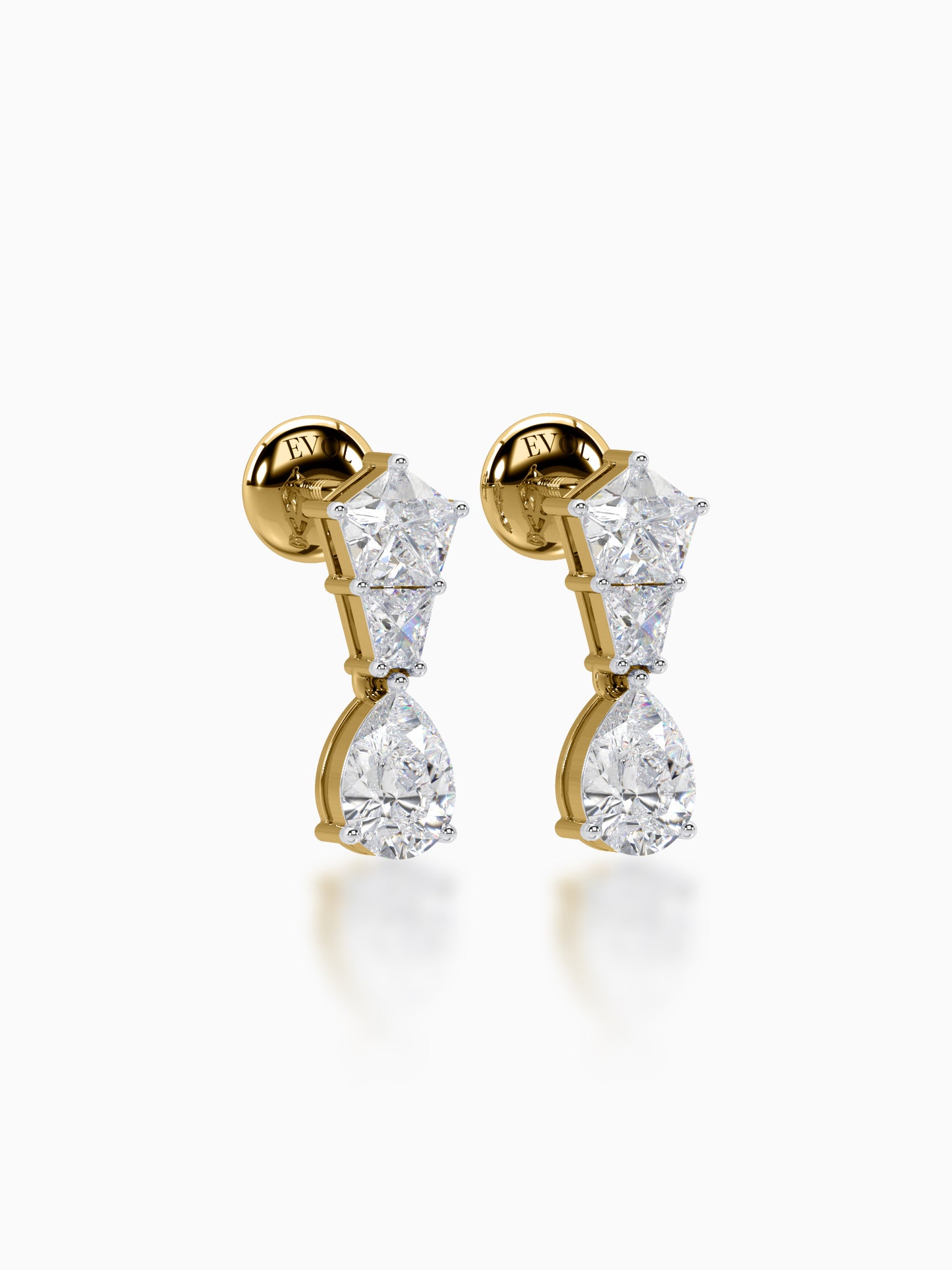 Elara diamond earrings