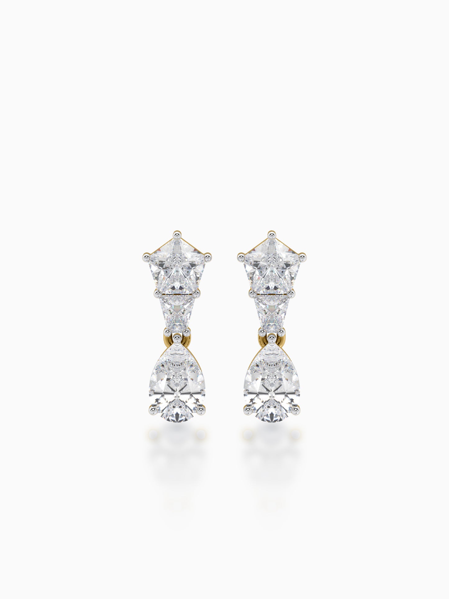 Elara diamond earrings