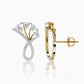 Gilded Stardust Diamond Earrings