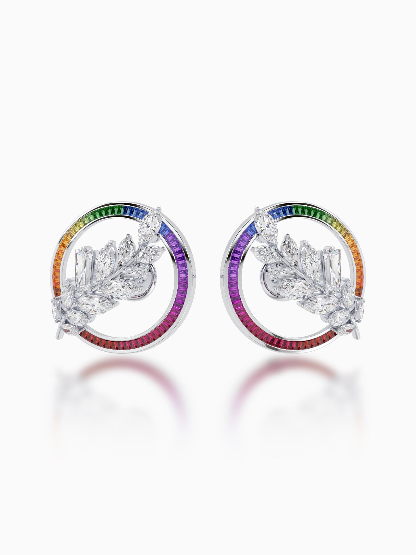 Andromeda diamond earrings