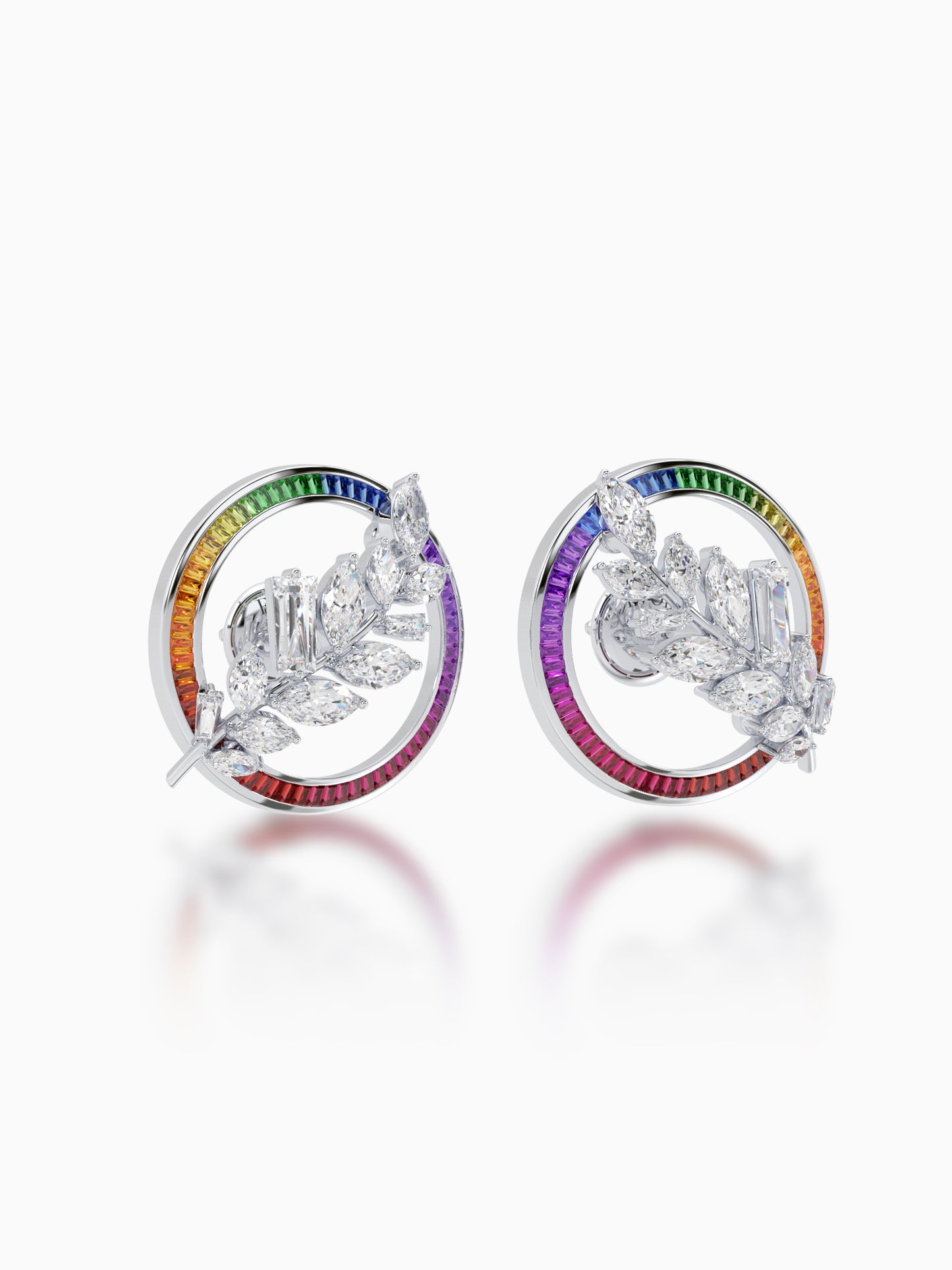 Andromeda diamond earrings