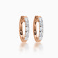 Nomadic Diamond Huggie Earring