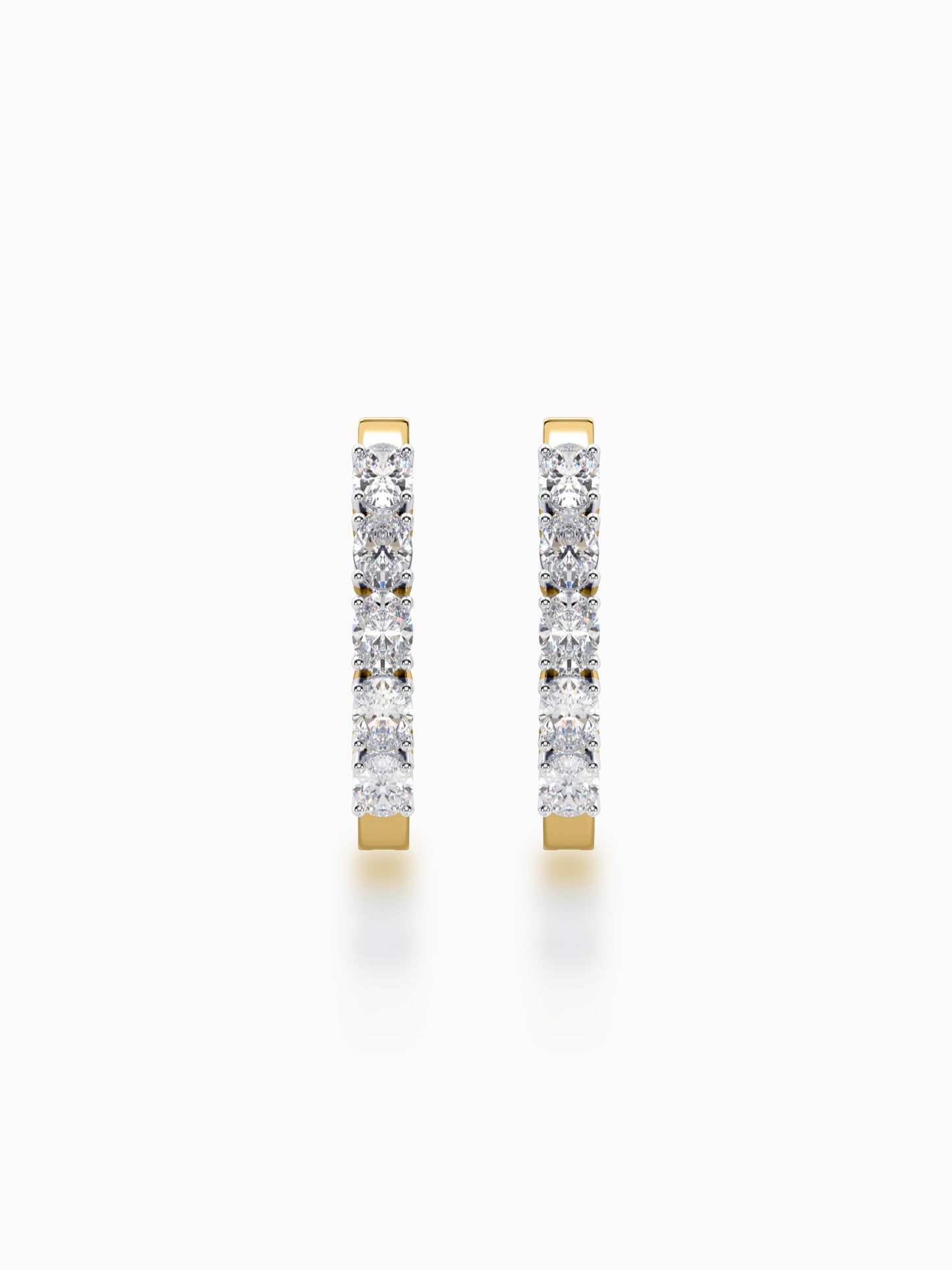 Nomadic Diamond Huggie Earring